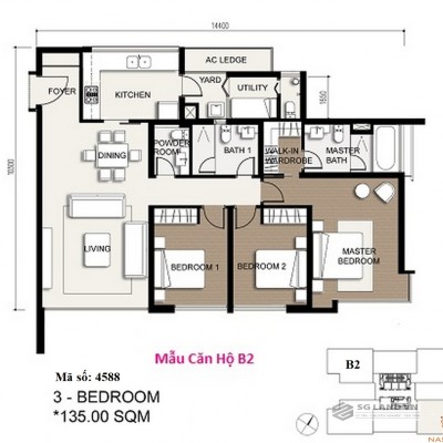 The Vista An Phú 3pn 135m2