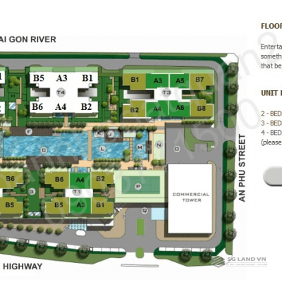 Vista An Phú giỏ hàng các căn 3pn 150m2