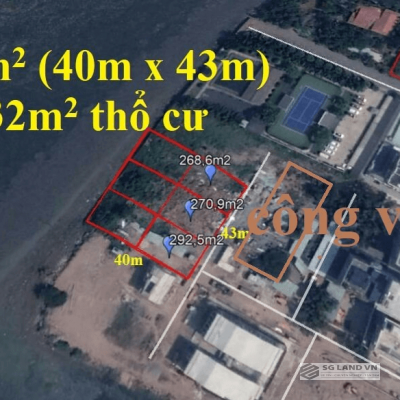 Bán đất mặt tiền sông Sài Gòn