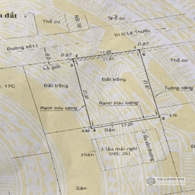 Bán đất Thảo Điền lô 404m2