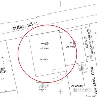 Bán đất Thảo Điền lô 404m2