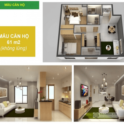 Bán căn hộ La Astoria 1 loại 2pn 67m2