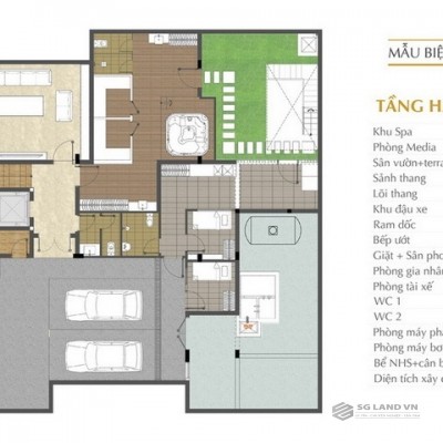 Bán biệt thự saroma villa