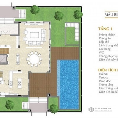 Bán biệt thự saroma villa