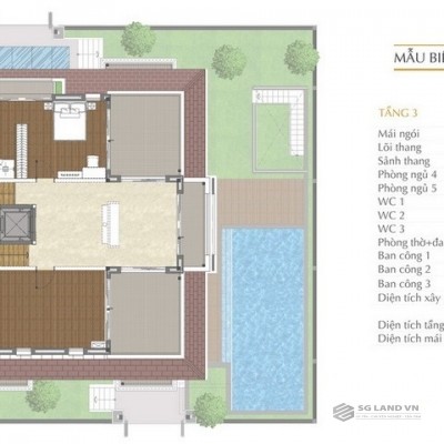 Bán biệt thự saroma villa