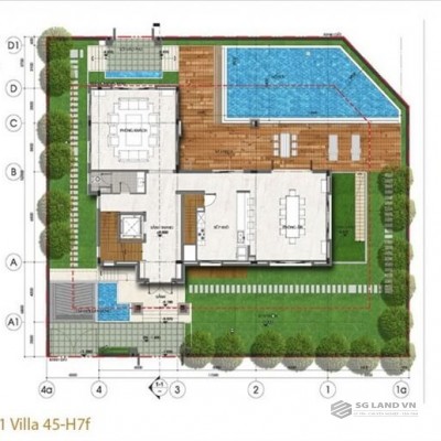 Bán biệt thự khu Sala Quận 2