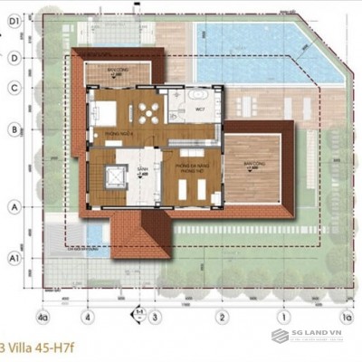 Bán biệt thự khu Sala Quận 2