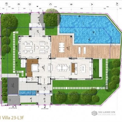 Bán biệt thự khu Sala Quận 2