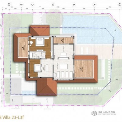 Bán biệt thự khu Sala Quận 2