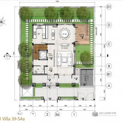 Bán biệt thự khu Sala Quận 2