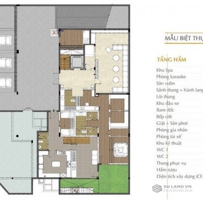 Cho thuê biệt thự Sala Saroma