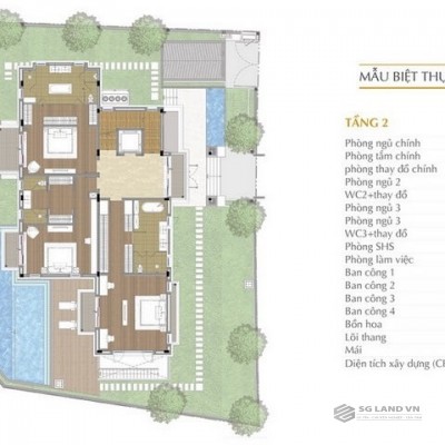 Cho thuê biệt thự Sala Saroma