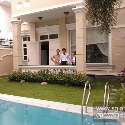 Cho thuê biệt thự khu đường Xuân Thủy