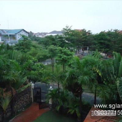 Biệt thự trong compound an ninh