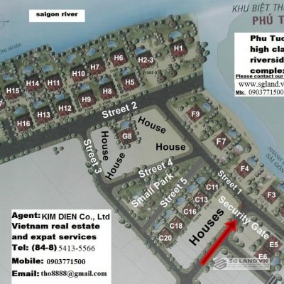 Biệt thự trong compound an ninh