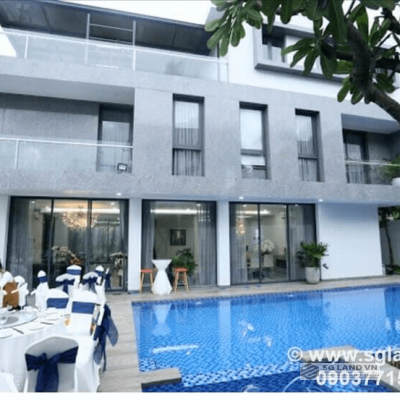 Bán biệt Thảo Điền nằm mặt tiền đường