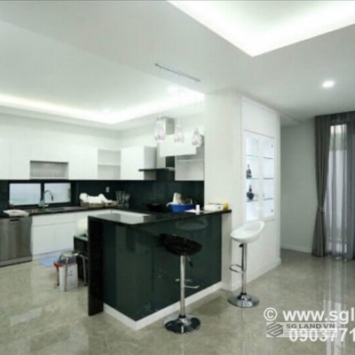 Bán biệt Thảo Điền nằm mặt tiền đường