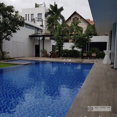 Bán biệt Thảo Điền nằm mặt tiền đường