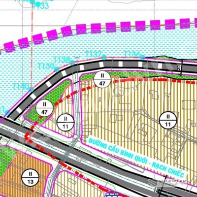 Bán 2 lô đất mặt tiền sông Sài Gòn