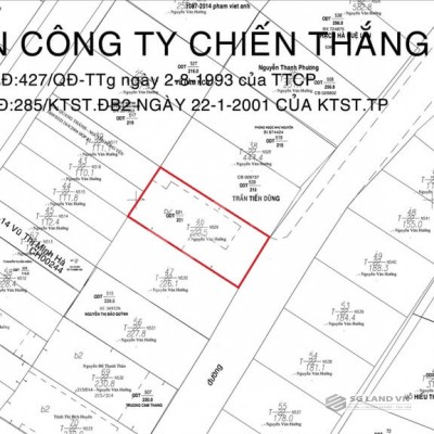 Cần bán lô đất Thảo Điền Quận 2 hướng Đông Nam