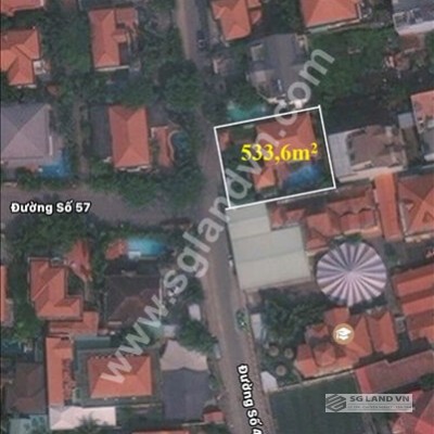 Biệt thự mặt tiền đường Trần Văn Sắc Thảo Điền