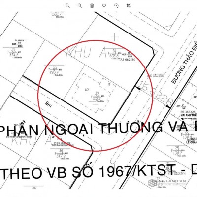 Biệt thự khu Fideco 14 Thảo Điền