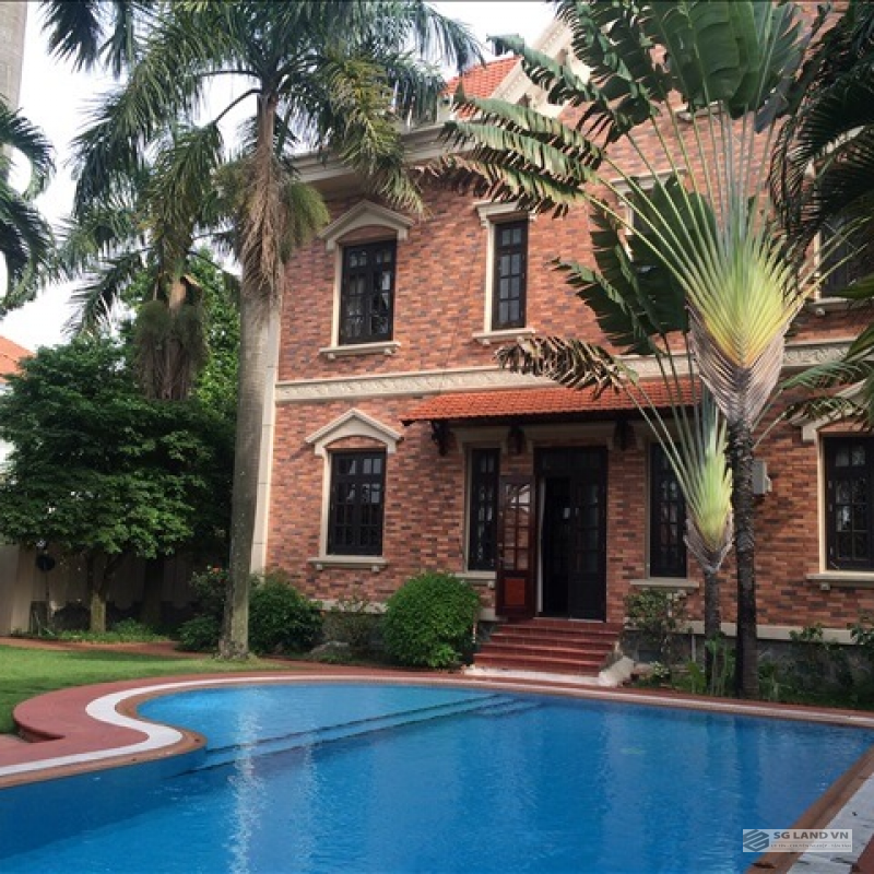 Bán biệt thự Thảo Điền khu Fideco 976m2 