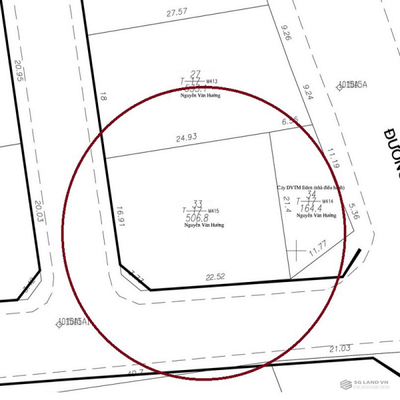 Bán đất compound Eden Thảo Điền 507m2