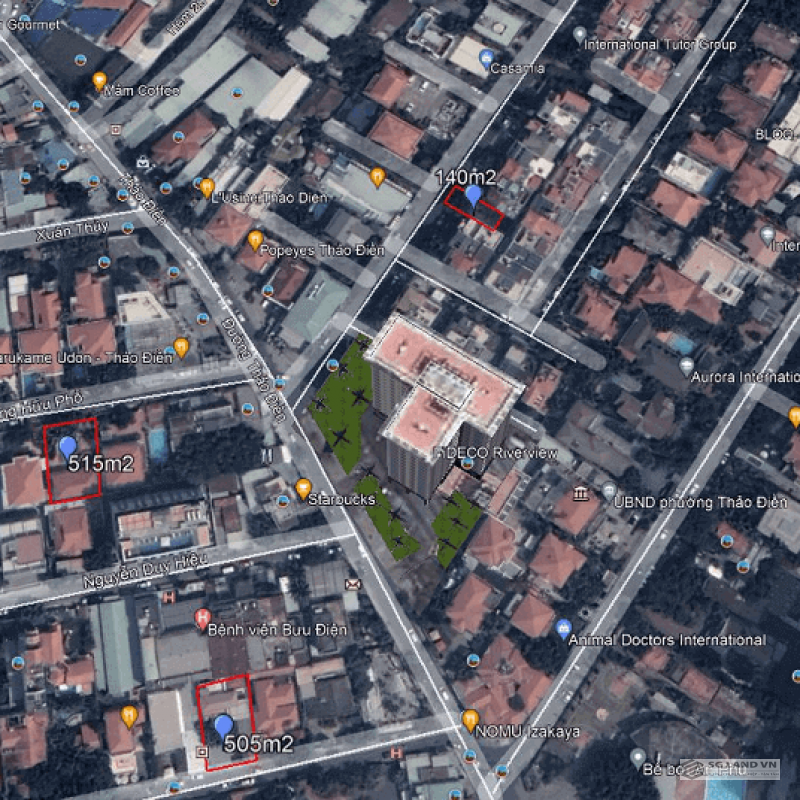 Bán đất khu Fideco Thảo Điền 7x18