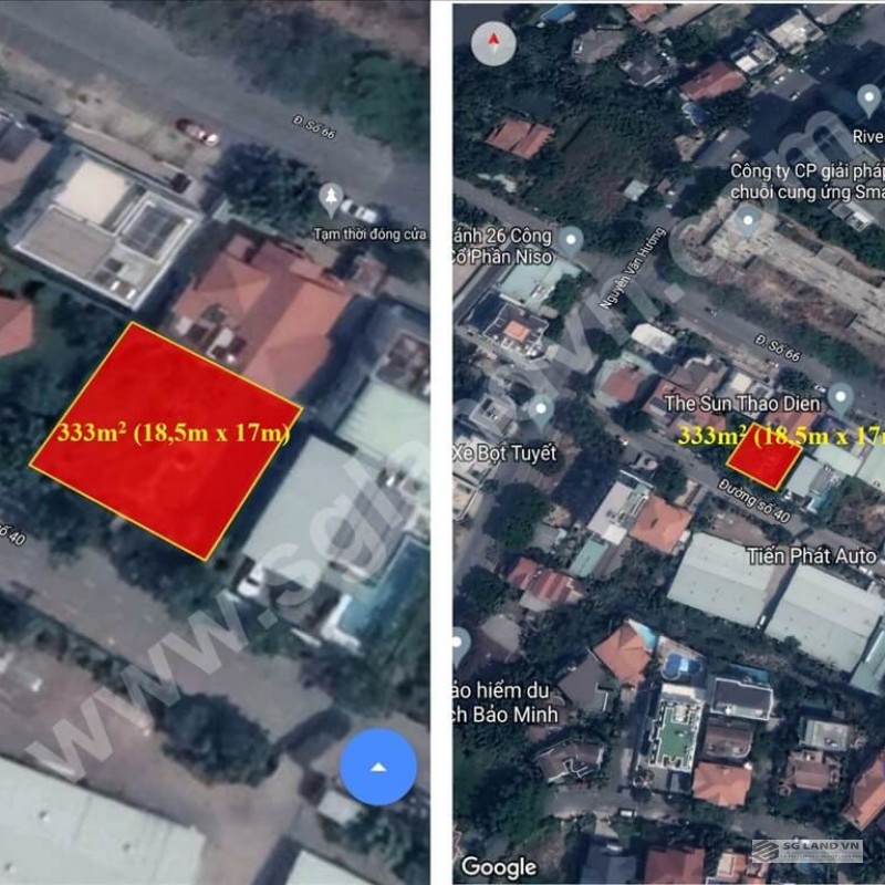 Bán lô đất Biệt thự Thảo Điền